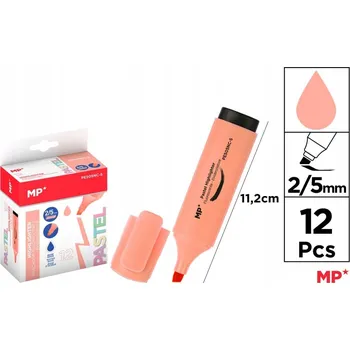 Zvýrazňovač Zvýrazňovač oranžový MP 1 ks