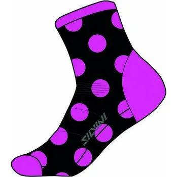 Ponožky Silvini Bevera UA1659 fuchsia/black 36-38