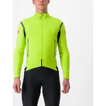 Cyklistická bunda Bunda Castelli Bunda Castelli Perfetto RoS 2 4522511 pánská electric lime/gray 3XL 3XL