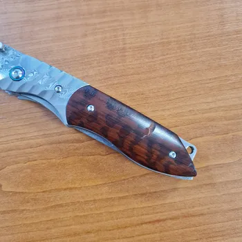 Kuchyňský nůž II. jakost - nůž zavírací s pilkou Dellinger Wilderer VG10