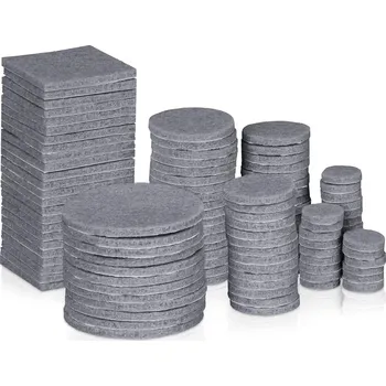 Podložka pod nábytek SET PLST POD NÁBYTEK, samolepící PLSTĚNÉ PODLOŽKY 111 Ks různých velikostí