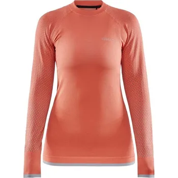 Běžecké oblečení Triko Craft Triko Craft ADV Warm Fuseknit Intensity 1909735 dámské dl.r. trace orange L L