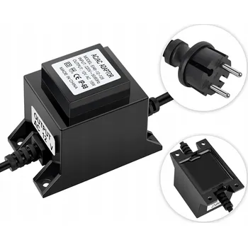 IP kamera ZM-023 TRANSFORMATOR VODOTĚSNÝ STABILNÍ NAPÁJECÍ ZDROJ PRO VENKOVNÍ LED