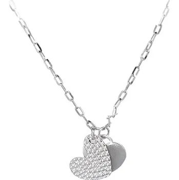 Náhrdelník Náhrdelník Srdce z Bílého Zlata 7151590