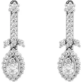 Náušnice Zlaté Náušnice s Diamanty 2020279