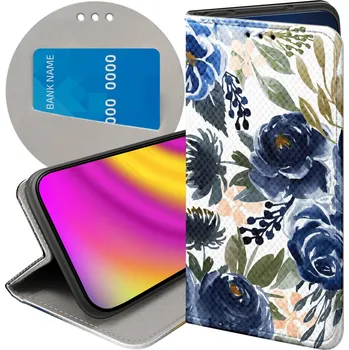 Pouzdro na mobilní telefon Flipové pouzdro Hello Case pro Samsung Galaxy A35 5G modré