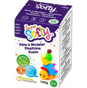 Modelovací hmota MODELOVACÍ HMOTA SUPER-SOFTY 100g FIALOVÁ