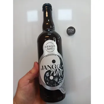 Pivo Genius noci Jang &amp; Punk 14°/5,5% 0,7l