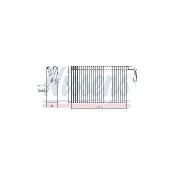 Motor automobilu Výparník NISSENS 92298