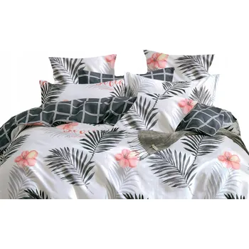 Povlečení SADA POVLEČENÍ 160X200 100% BAVLNA 3DÍLNÁ OBOUSTRANNÁ