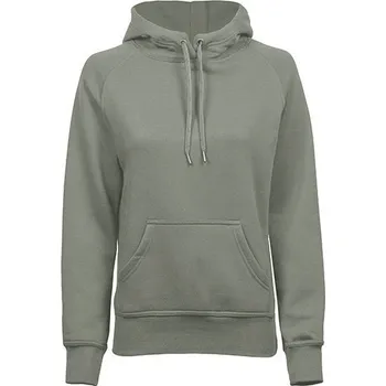 Dámská mikina Tee Jays Dámská teplá mikina z egyptské bavlny s dvojitou kapucí 310 g/m Barva: Sage, Velikost: XL TJ5431