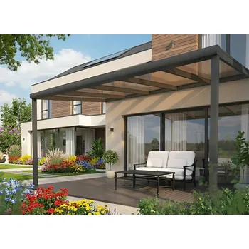 Pergola LanitPlast SKYLUX CLIMALUX 4,0 x 3,0 m antracit + bronz