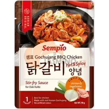 Omáčka SEMPIO Gochujang BBQ omáčka na kuřecí maso 90g