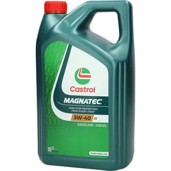 Motorový olej Motorový olej Castrol Magnatec C3 5 l 5W-40