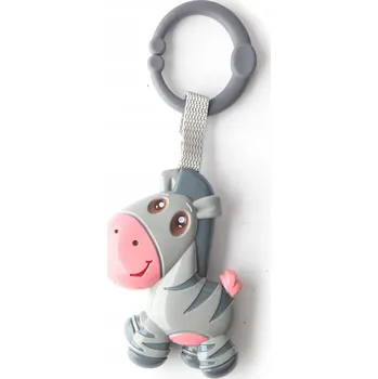 Hrkací Zebra - Kreativní Chrastítko pro Nejmenší Děti, 21,5 cm