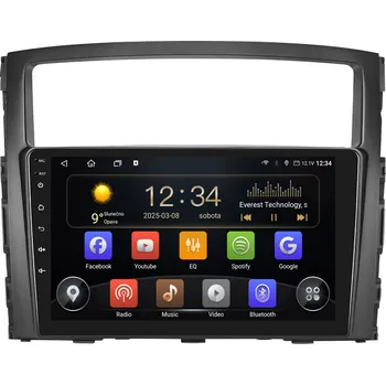 Autorádio T75-UN08M/A7332 Isudar 2DIN autorádio T75-IEV104 Android, Mitsubishi Pajero IV