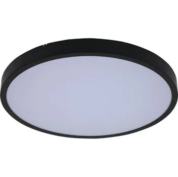 LED stropní Stropní Svítidlo do koupelny, černé, kulatý 25 cm, IP44, měnící barvu Rabalux