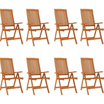 Zahradní židle VidaXL dřevěná béžová