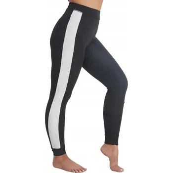 Dámské legíny Legíny Easy - Černá/Bílá/L KP-30366