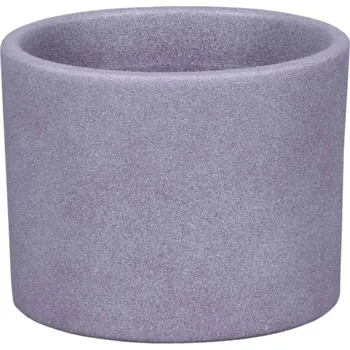 Obal na květináč Obal na květináč ZEUS STRUKTUR keramický matný d23cm, šedý