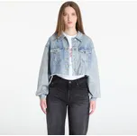 Bunda AllSaints Anders Terry Shacket Illusion Indigo 6