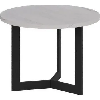 Konferenční stolek Matis Klubový stůl Saturn FI50 bílý mramor