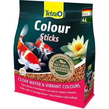 Krmivo pro rybičky Krmivo pro ryby Tetra Pond Colour Sticks 4 l