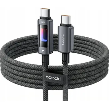 Datový kabel Kabel Toocki USB typ C - USB typ C 2 m