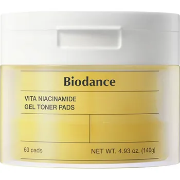 Pleťová kosmetika Biodance Vita Niacinamide Gel Toner Pads - Tonizační polštářky ( 60 ks )