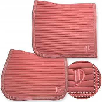 JD ATTACK Podsedlová Dečka Venezia Drezurní Sugar Blossom růžová s krystalky