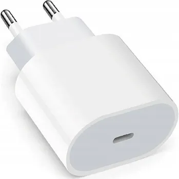 Síťová nabíječka Apple USB-C 20 W 3000 mA bílá