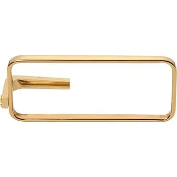 Držák na ručník Kruh na ručník Elipse s potahem 24k zlata