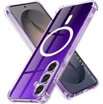 Techsuit Shockproof MagSafe průhledný obal, Samsung Galaxy S26