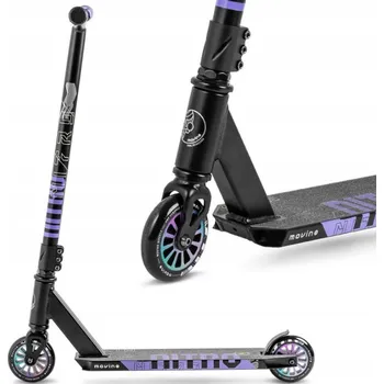 Cyklistika Freestyle koloběžka Movino Stunt Nitro purple fialová