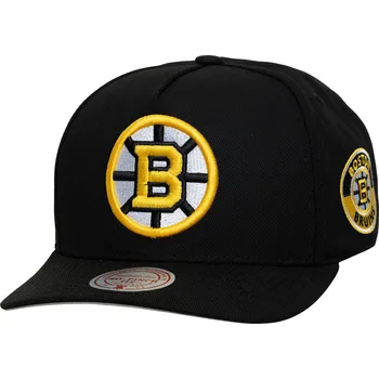 Kšiltovka Mitchell & Ness Pánská kšiltovka Boston Bruins NHL Double Clutch Pro Snapback