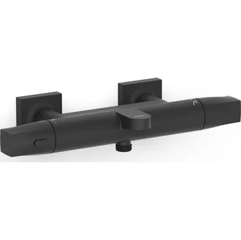 Vodovodní baterie Nástěnná vanová baterie Tres Over-Wall černá