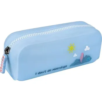 Penál Colorino silikonový penál Stitch Pastel - modrý