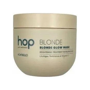 Vlasová regenerace Montibello Hop Blonde Glow rozjasňující maska pro blond vlasy 500 ml