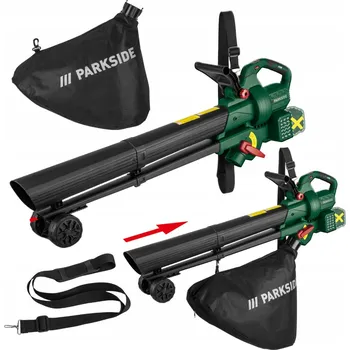 Akumulátorový foukač listí PARKSIDE PLBA 20-Li 20V + AKU 2.0 + NABÍJEČKA