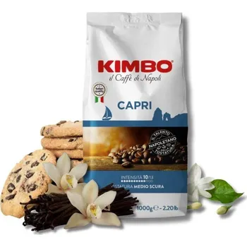 Káva Caffé Kimbo Capri zrnková káva 1kg