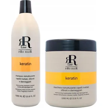 Vlasová regenerace RR Line Keratin Star regenerační maska na vlasy 1000 ml