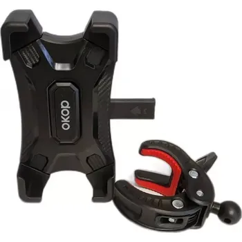 Univerzální držák na telefon na kolo nebo motorku - OKOP KP-919 - černá