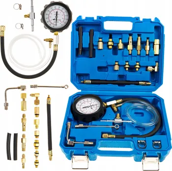 Autoelektronika SATRA Tester tlaku paliva pro benzínové motory – 0–10 bar (21 ks)