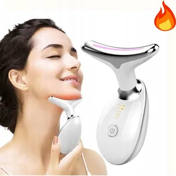 Masážní přístroj Masážní Přístroj EMS pro lifting obličeje a krku, vibrační, sonický, pro zpevnění pleti