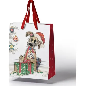 Dárková taška LP53653 BUG ART KOOKS L&P - vánoční