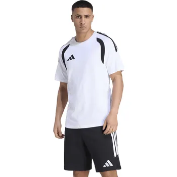 Pánské tričko Bavlněné tričko Adidas Tiro 26 League bílo černé Velikost: 176