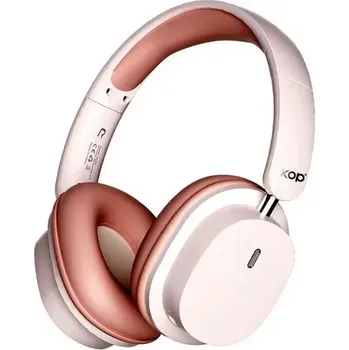 Sluchátka Bezdrátová Bluetooth sluchátka - OKOP KP‑H105 - růžová