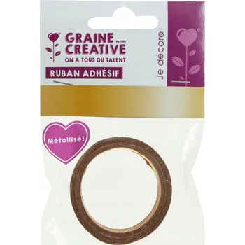 Samolepicí páska metalizovaná ZLATÁ