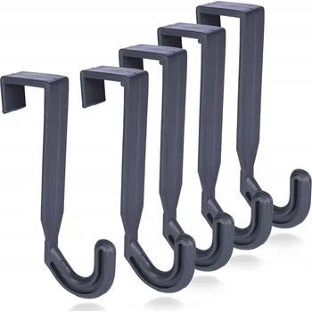 Věšák Háček bez vrtání Vilde šedý