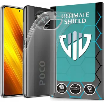 Pouzdro na mobilní telefon Zadní Kryt Ultimate Shield pro Xiaomi POCO X3 Pro bezbarvý
